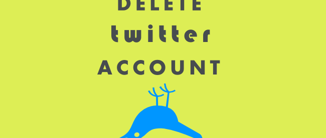 how to delete twitter account - featured image