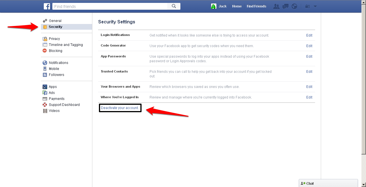 How to delete Facebook account ~